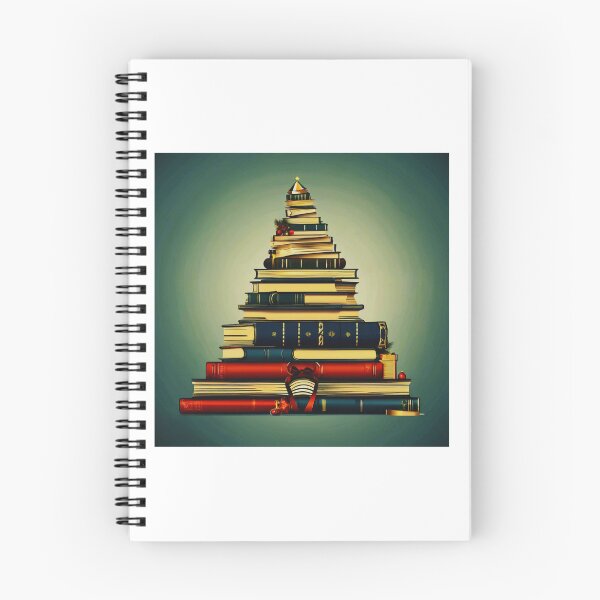 Item preview, A Bookish Christmas Tree for Bookworms. designed and sold by Zofia Sosnecka.