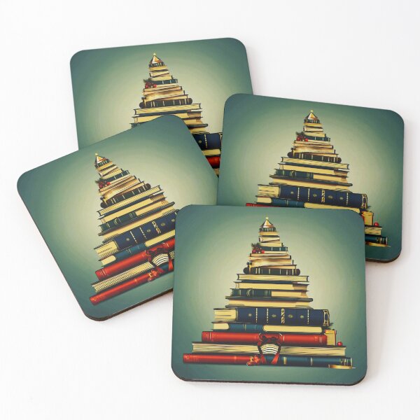 Item preview, A Bookish Christmas Tree for Bookworms. designed and sold by Zofia Sosnecka.
