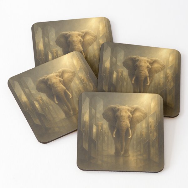 Item preview, Reflections of Memory (Elephant)  designed and sold by GeoWild Designs.
