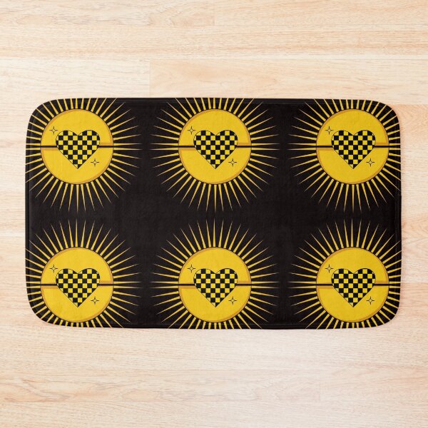 Item preview, Checkered Heart of the Golden Sun designed and sold by lovelynong.