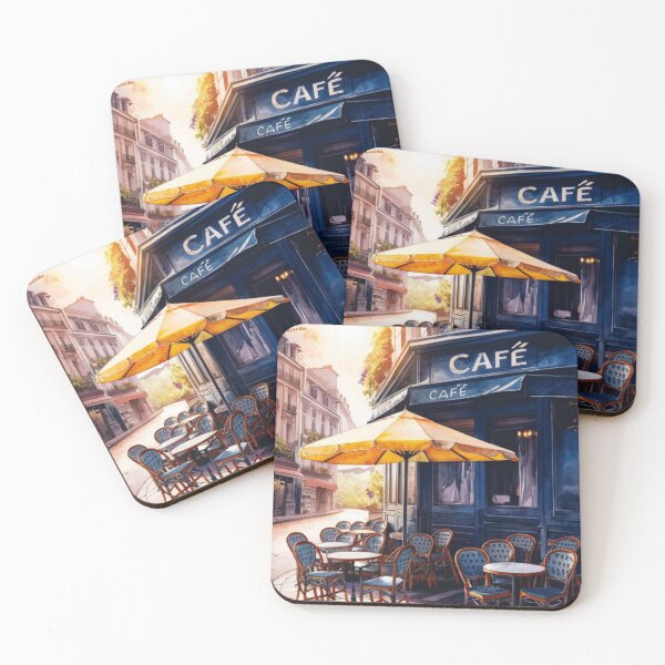 Item preview, French Cafe Travel Art designed and sold by CARRAANN.