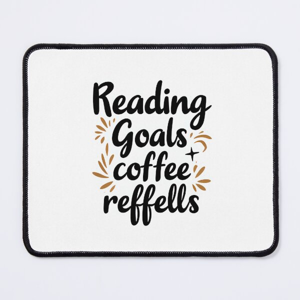 Item preview, Reading Goals Coffee Refills books designed and sold by Coffread.