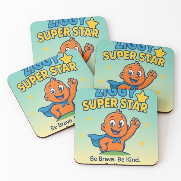 Item preview, Ziggy Super Star – Be Brave. Be Kind. Be You. designed and sold by ziggyshop.