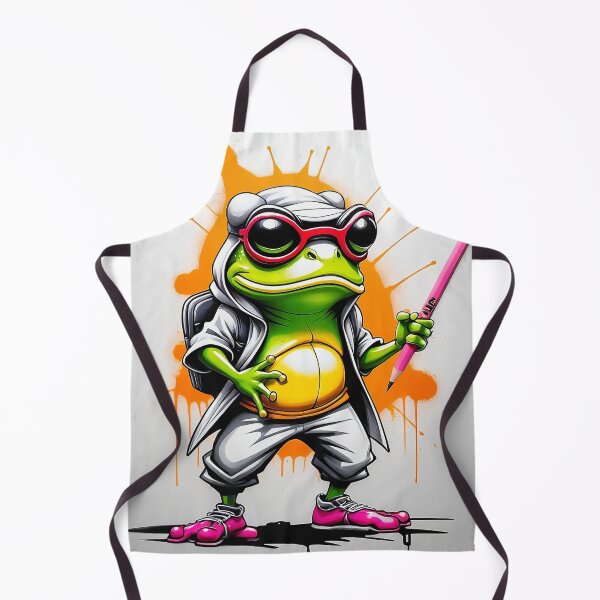 Item preview, Resistance Frog – Graffiti Street Art Protest Character designed and sold by JaaGo PopLab.
