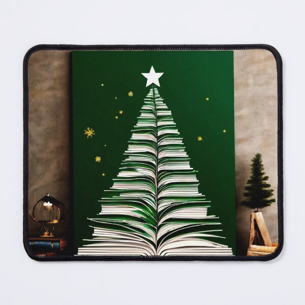 Item preview, A Bookish Christmas Tree for Bookworms. designed and sold by Zofia Sosnecka.