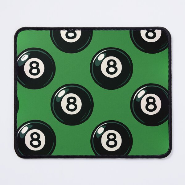 Item preview, Lucky 8-Ball Pattern on Green Felt designed and sold by weirdfishes123.