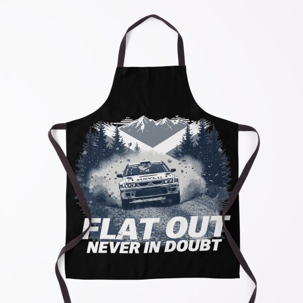 Item preview, Scottish Rally Car Flat Out Design | Scotland Motorsport Saltire Rallying Never in Doubt Art designed and sold by Loom on the Loch.