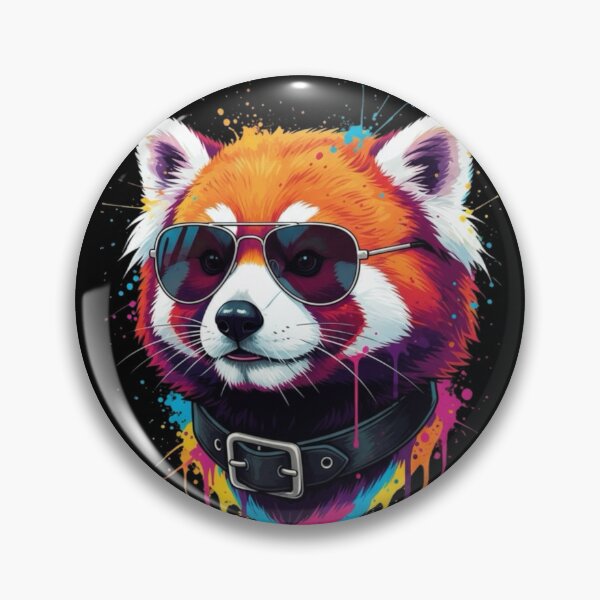 Item preview, Neon Colorful Cool Raccoon  designed and sold by Whisky1111.