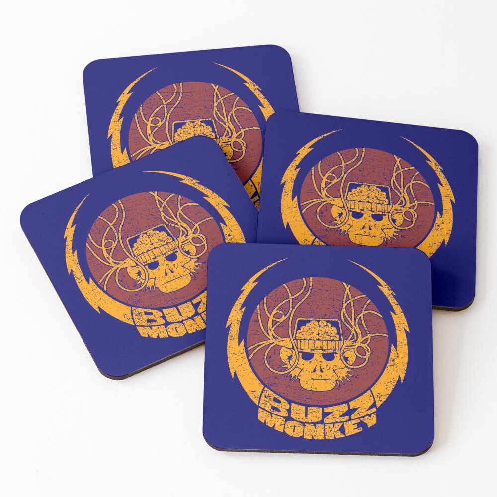 Item preview, Coasters (Set of 4) designed and sold by BuzzMonkeySwag.