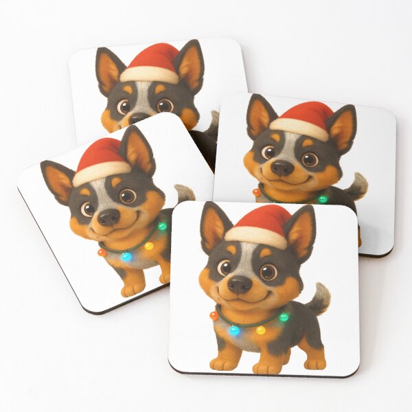 Item preview, Christmas Australian Cattle Dog designed and sold by Sillytoe.