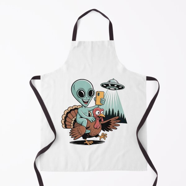 Item preview, Alien Turkey Ufo Selfie - Funny Thanksgiving designed and sold by GRABAPSHOP.