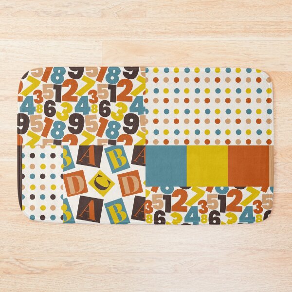 Item preview, Numeric harmony patchwork designed and sold by SweetberryHouse.