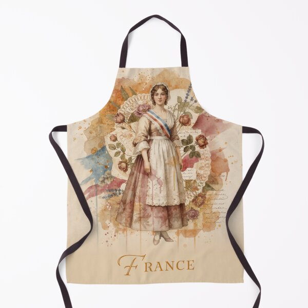 Item preview, La Belle France: Vintage Elegance in Tricolor designed and sold by ForeverPrintsOK.