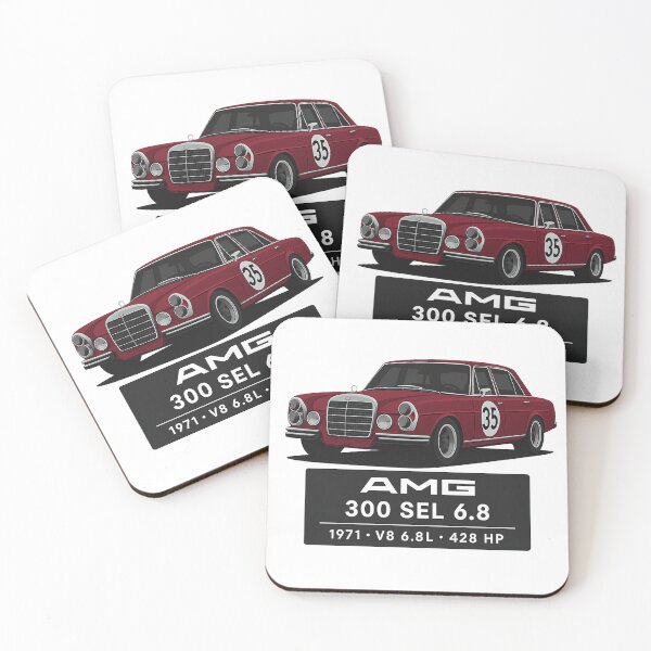 Item preview, AMG 300 SEL  – The Red Pig That Started It All T-Shirt designed and sold by NAJURE.