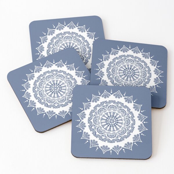 Item preview, White mandala designed and sold by Enchanted Purple Poppy.