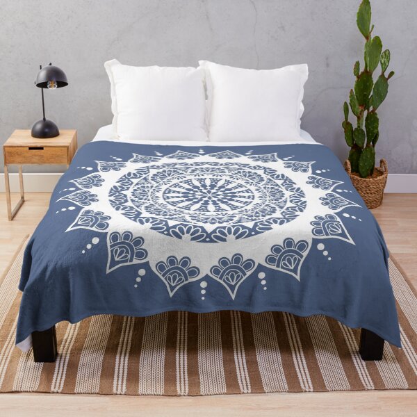 Item preview, White mandala designed and sold by Enchanted Purple Poppy.