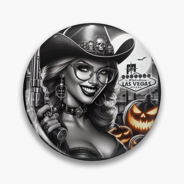 Item preview, Halloween Noir Cowgirl Skeleton Glow designed and sold by Voodoo Store Paranormal Collections.
