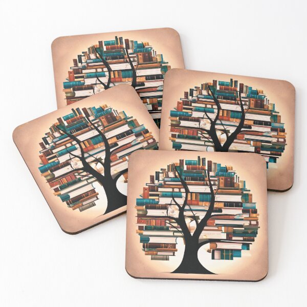 Item preview, A Bookish Christmas Tree for Bookworms. designed and sold by Zofia Sosnecka.