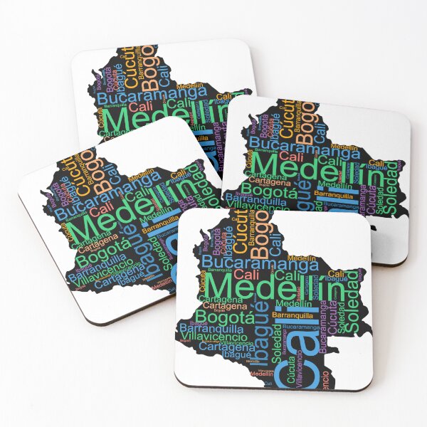 Item preview, Colombia City Names Word Art designed and sold by TheIconSmith.