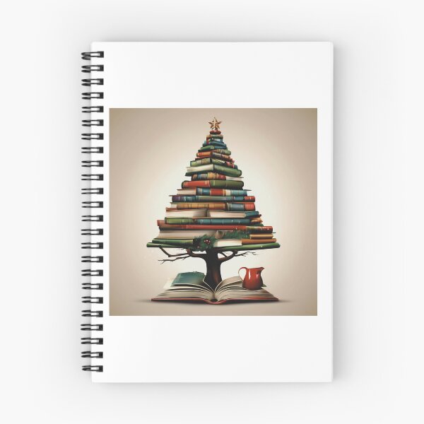 Item preview, A Bookish Christmas Tree for Bookworms. designed and sold by Zofia Sosnecka.