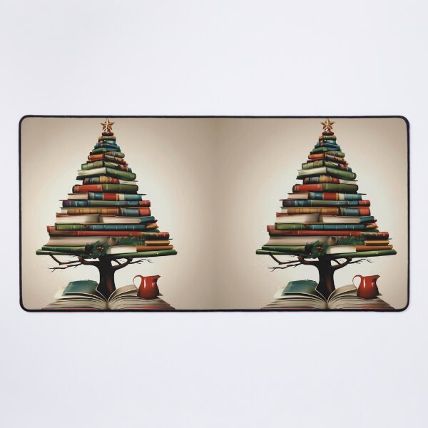 Item preview, A Bookish Christmas Tree for Bookworms. designed and sold by Zofia Sosnecka.