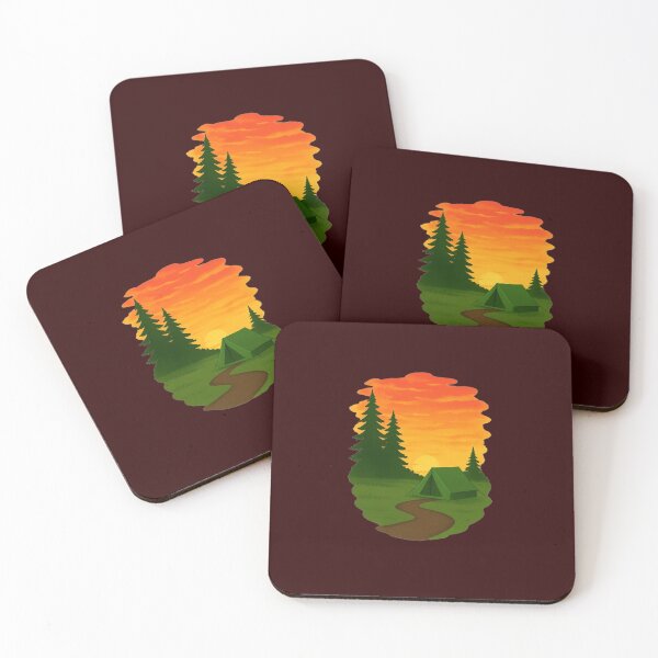 Item preview, United Adventure-Campsite at dawn designed and sold by annenambiro.