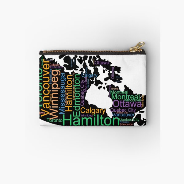 Item preview, Canada City Names Word Art designed and sold by TheIconSmith.