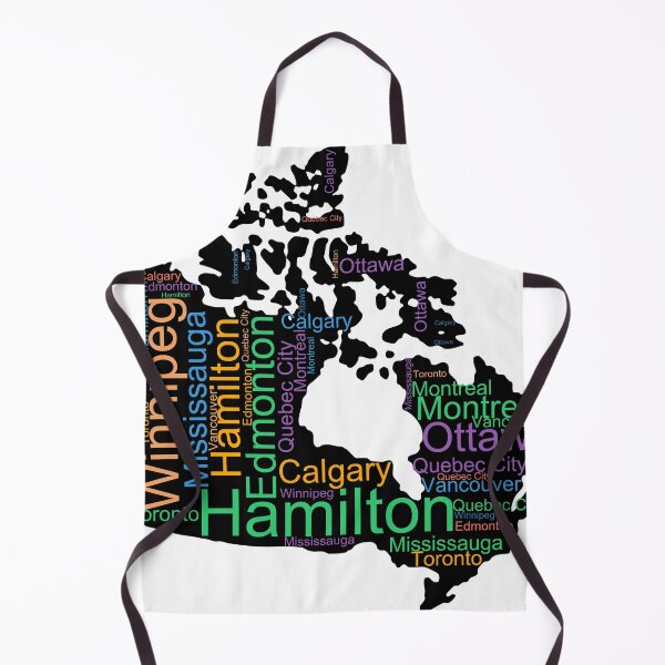 Item preview, Canada City Names Word Art designed and sold by TheIconSmith.