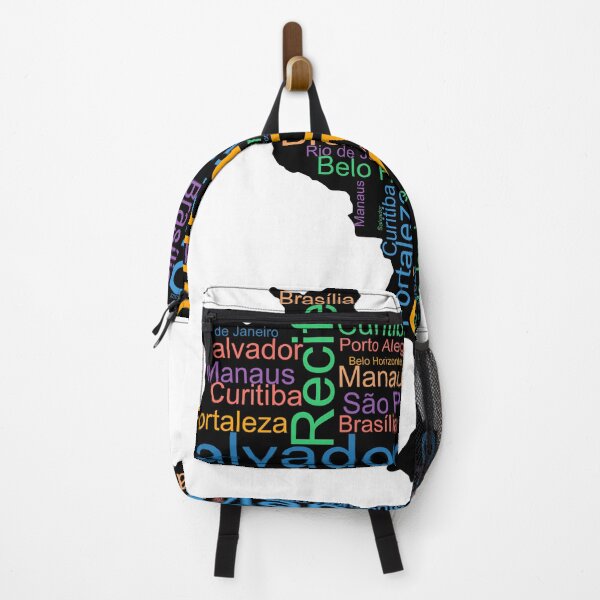 Item preview, Brazil City Names Word Art designed and sold by TheIconSmith.