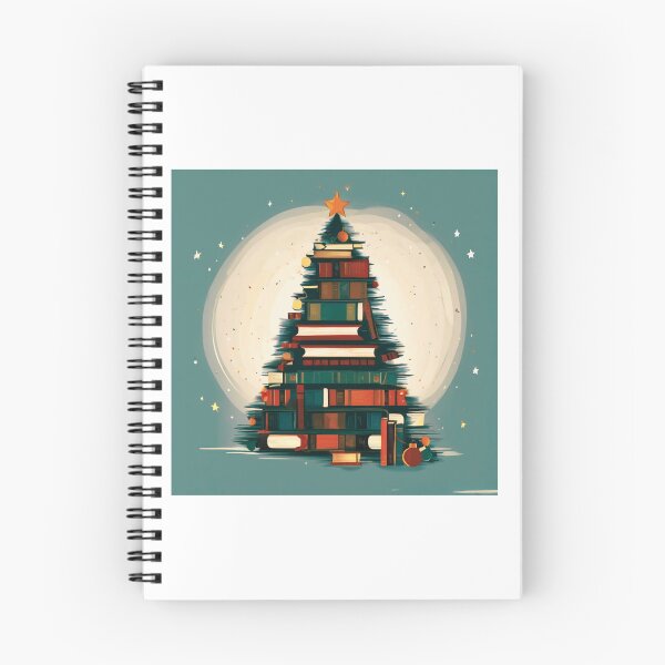 Item preview, A Bookish Christmas Tree for Bookworms. designed and sold by Zofia Sosnecka.