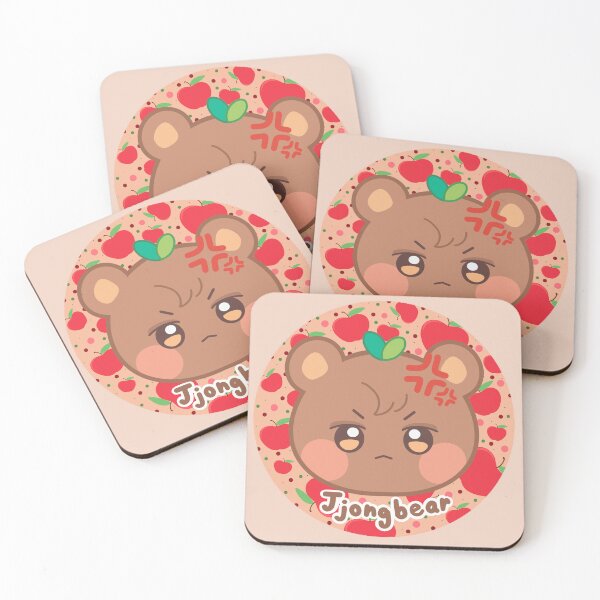 Item preview, Ateez Jjongbear / Jongho angry emote designed and sold by Elaine.Arts049.
