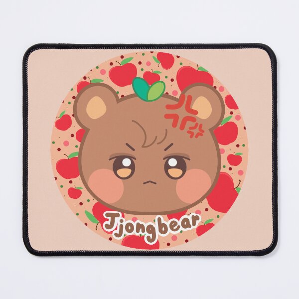 Item preview, Ateez Jjongbear / Jongho angry emote designed and sold by Elaine.Arts049.