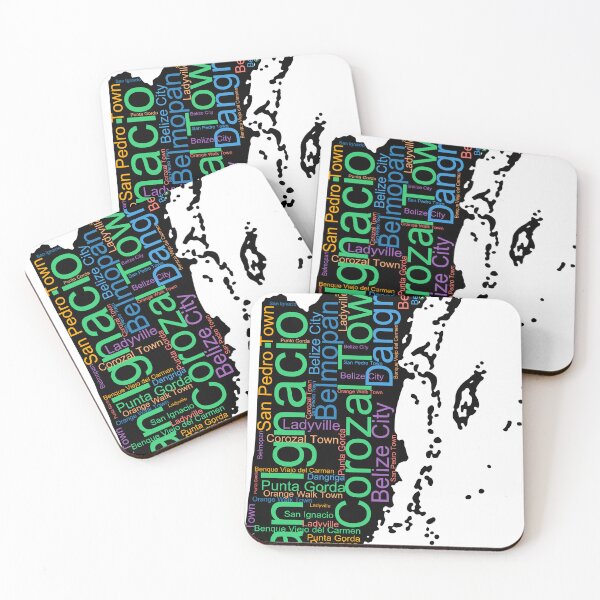 Item preview, Belize City Names Word Art designed and sold by TheIconSmith.