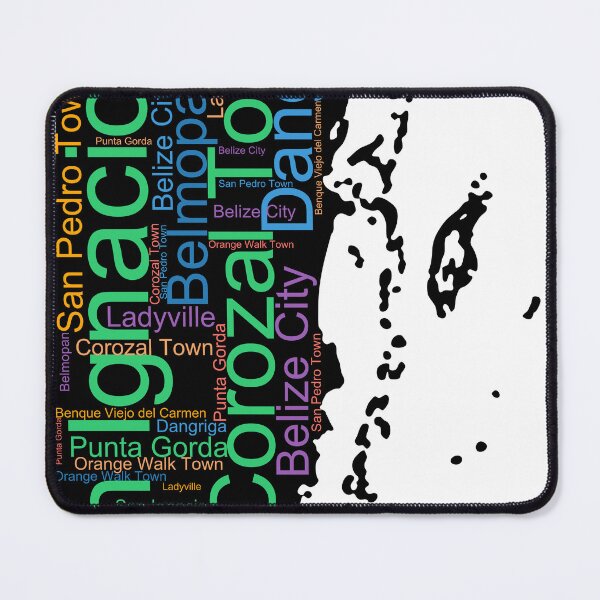 Item preview, Belize City Names Word Art designed and sold by TheIconSmith.