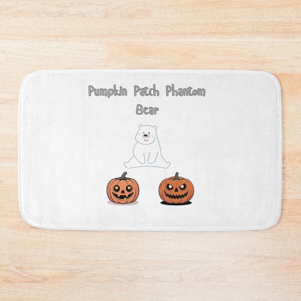 Item preview, Pumpkin Patch Phantom Bear designed and sold by Adrianzebrowski.