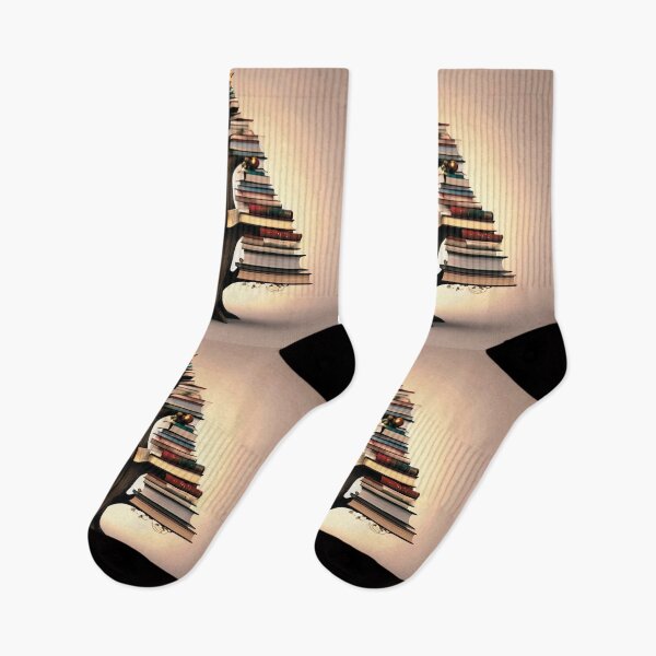 Item preview, A Bookish Christmas Tree for Bookworms. designed and sold by Zofia Sosnecka.