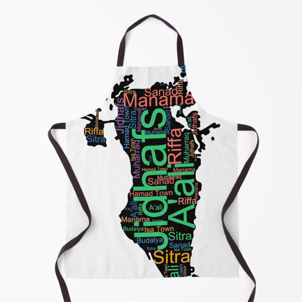 Item preview, Bahrain City Names Word Art designed and sold by TheIconSmith.