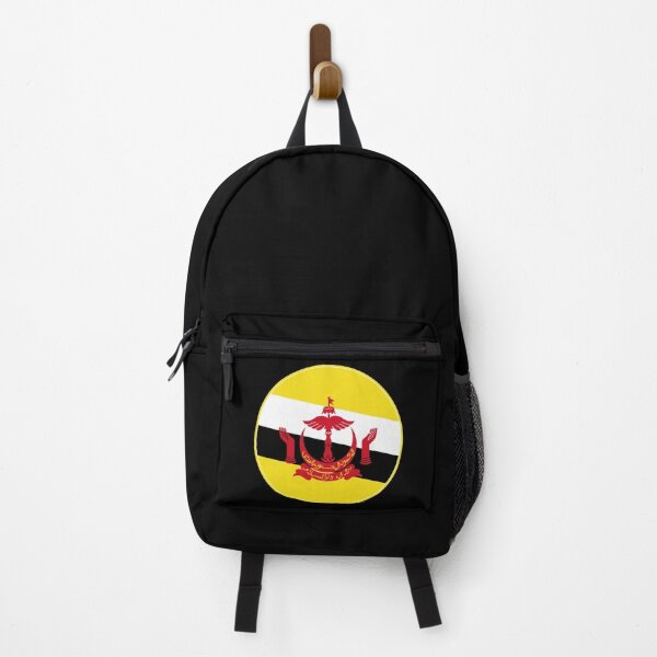 Item preview, Brunei Flag Circle Emblem Yellow Black designed and sold by NTGUILTY.
