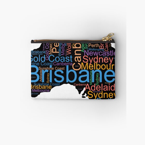 Item preview, Australia City Names Word Art designed and sold by TheIconSmith.