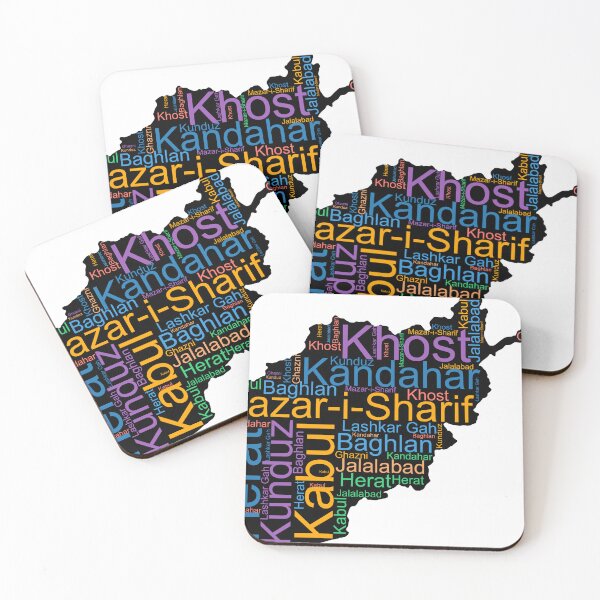Item preview, Afghanistan City Names Word Art designed and sold by TheIconSmith.