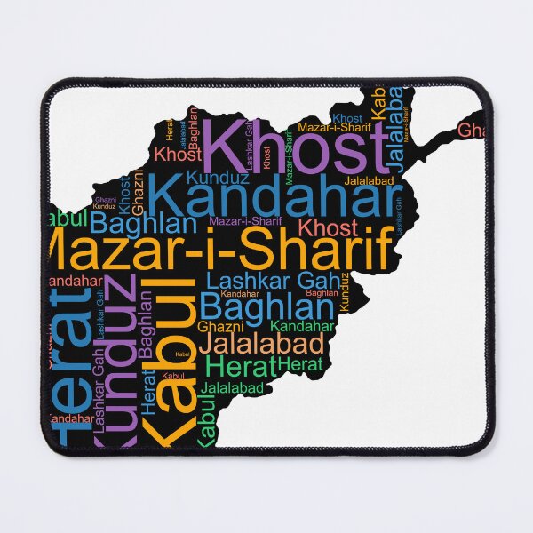 Item preview, Afghanistan City Names Word Art designed and sold by TheIconSmith.