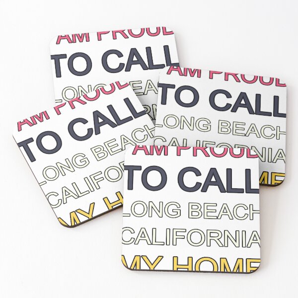 Item preview, I Am Proud To Call Long Beach California My Home Retro designed and sold by TheIconSmith.