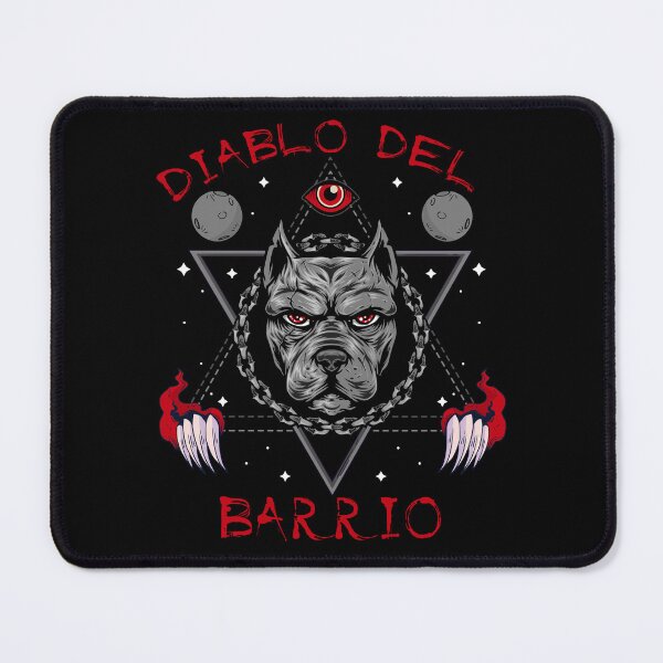 Item preview, Diablo Del Barrio Grey Pitbull Owners Quote designed and sold by T-Shares Shop.