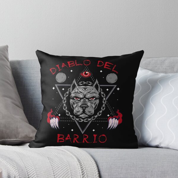 Item preview, Diablo Del Barrio Grey Pitbull Owners Quote designed and sold by T-Shares Shop.