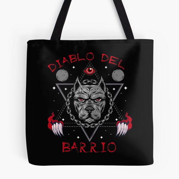 Item preview, Diablo Del Barrio Grey Pitbull Owners Quote designed and sold by T-Shares Shop.