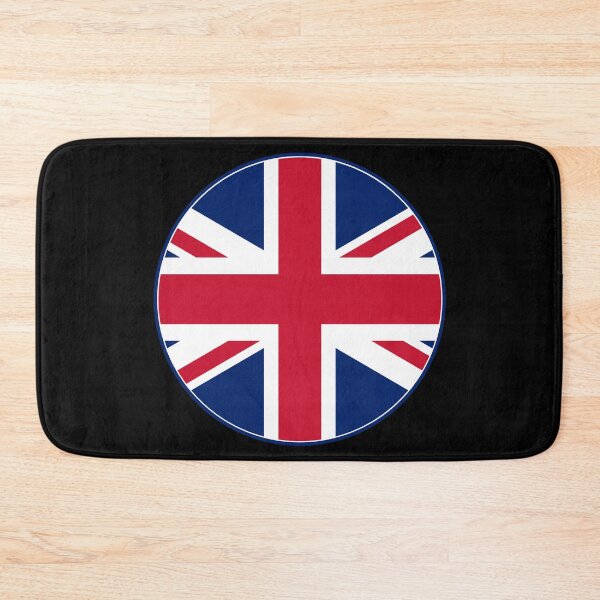 Item preview, UK Flag Circle Union Jack Red White Blue designed and sold by NTGUILTY.