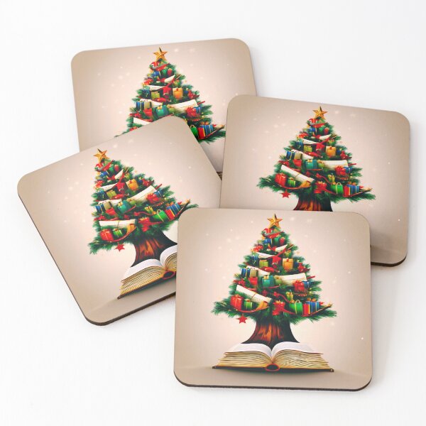 Item preview, A Bookish Christmas Tree for Bookworms. designed and sold by Zofia Sosnecka.