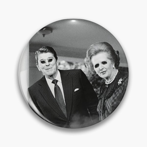 Item preview, Thatcher and Reagan in the afterlife  designed and sold by redletterart.