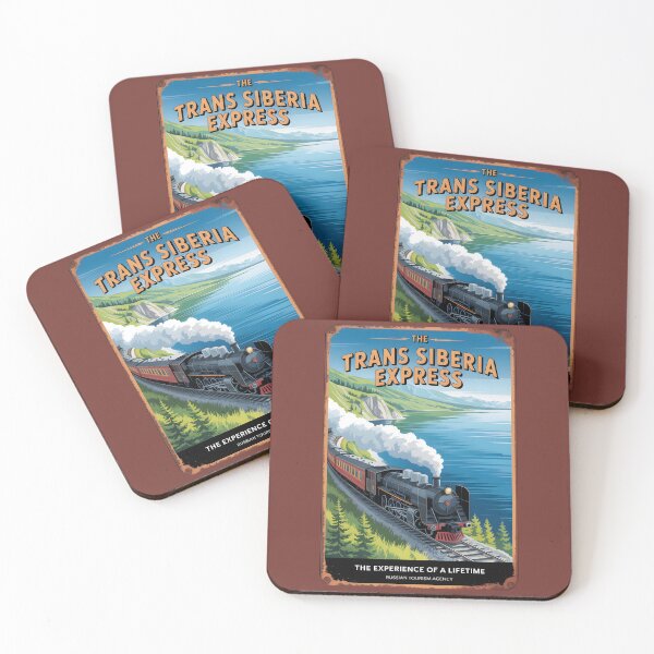 Item preview, Siberia Express - retro metal plate advertising designed and sold by Museum Of Non-Existing Art.