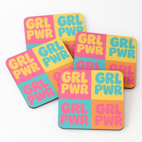 Item preview, GRL PWR – Retro Pop Art Feminist Design designed and sold by Meandmyshop.